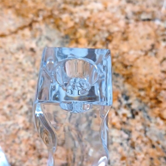 Lenox crystal candlesticks - Picture 5 of 9